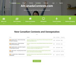 All Canada Contests Review