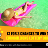 Get 3 chances to win EuroMillions for £1
