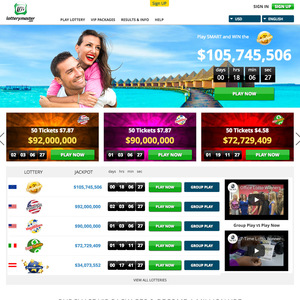 LotteryMaster Homepage