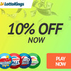 LottoKings 10% off promotion