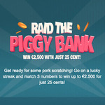 Raid the Piggy Bank Scratch Card Review