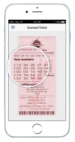 Scanned Lottery Ticket