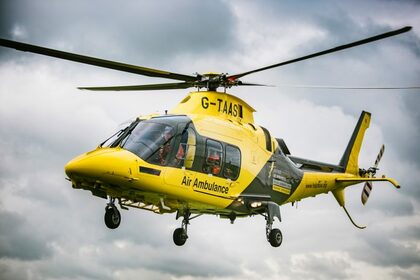 Air Ambulance Service Helicopter
