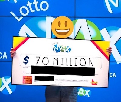 Anonymous Lotto Max Winner