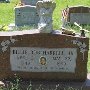 Billie Bob Harrell Jr. Tombstone