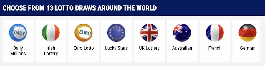 BoyleSports Lotto Lottery Selection