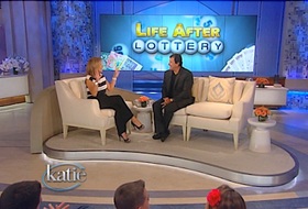 Brad Duke Powerball Winner on Katie TV Show