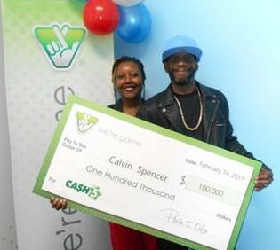 Calvin and Zatera Spencer $100000 Win