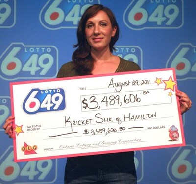 Canada Lotto 649 Winner Kricket Slik