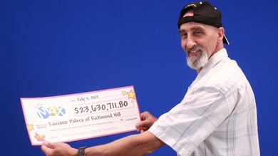 Canadian Lottery Winner Luciano Polera