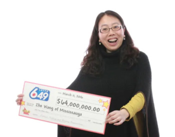 Canadian Lottery Winner Zhe Wang