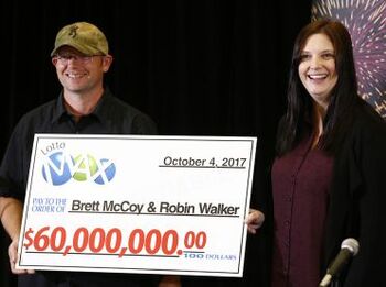 Canadian Lottery Winners Brett McCoy & Robin Walker
