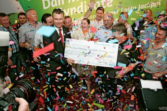 Dan Morrissey Lottery Syndicate Winners