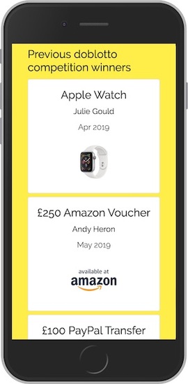 doblotto.com Mobile Screenshot