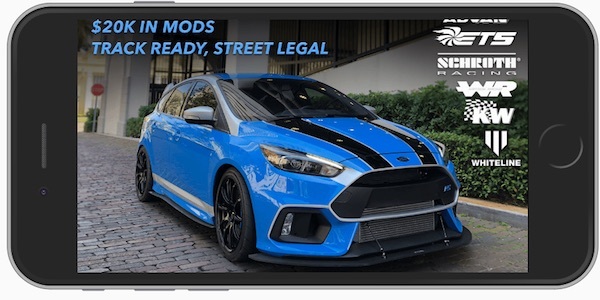 Dream Giveaway Mobile Site