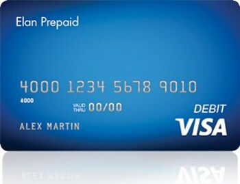 Elan Prepaid Visa Debit Card