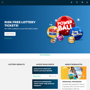 EuroLotto.com Homepage