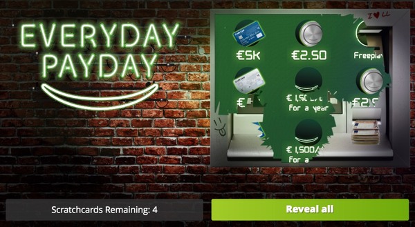 Everyday Payday Scratch Card