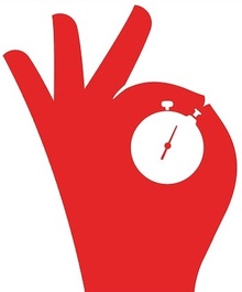 Fast Clock Hand OK Clipart