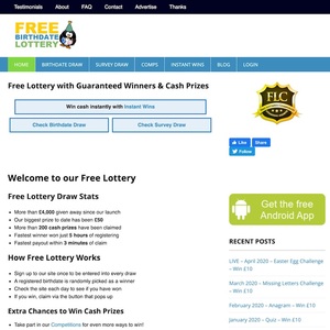 Free Birthdate Lottery Review