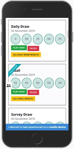 Free National Lottery Mobile Site