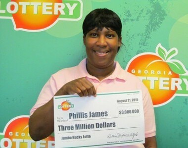 Georgia Jumbo Bucks Winner Phillis James