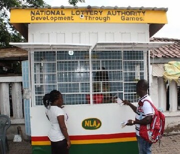 Ghana Lotto Buy Tickets Booth