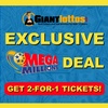 GiantLottos 2-for-1 Mega Millions Tickets