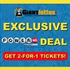 GiantLottos 2-for-1 Powerball Tickets