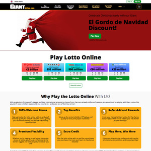 GiantLottos Homepage