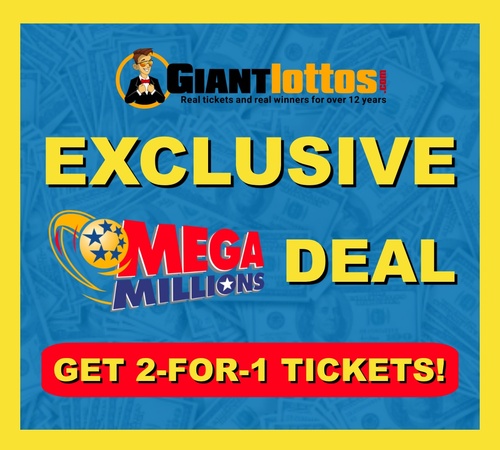 GiantLottos Mega Millions 2-for-1 Promo