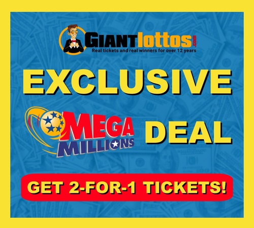 GiantLottos Mega Millions 2-for-1 Promo