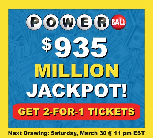 GiantLottos Powerball $935 Million Jackpot