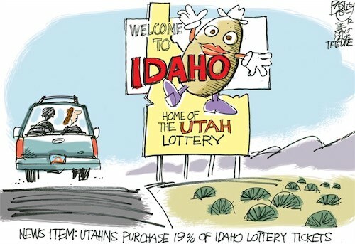 Idaho Home of the Utah Lottery