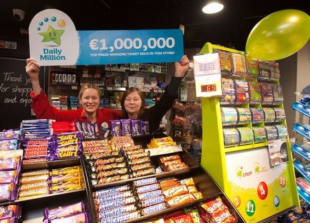 Irish Daily Million Clerks at Winning Store