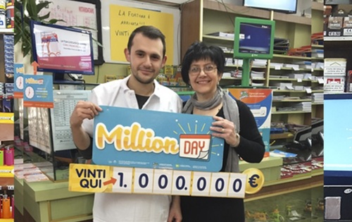 Italy MillionDAY Jackpot Winners