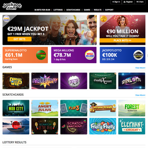 Jackpot.com Homepage