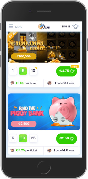 Jinni Lotto Mobile Site Review