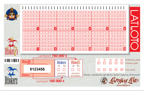 Latvia Latloto Ticket