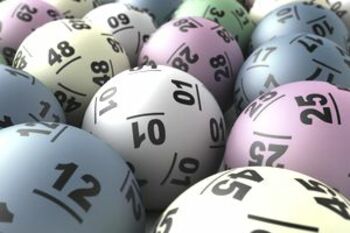 Lottery Balls in Pool