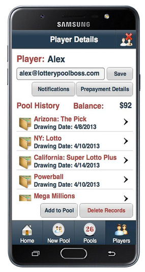 Lottery Pool Boss Screenshot