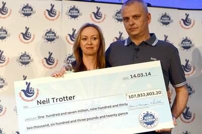 Lottery Winner Neil Trotter EuroMillions