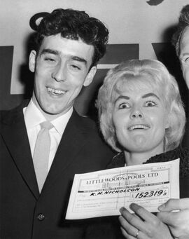 Lottery Winner Viv Nicholson With Husband