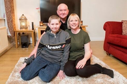 Lottery Winners John and Allison McDonald Family