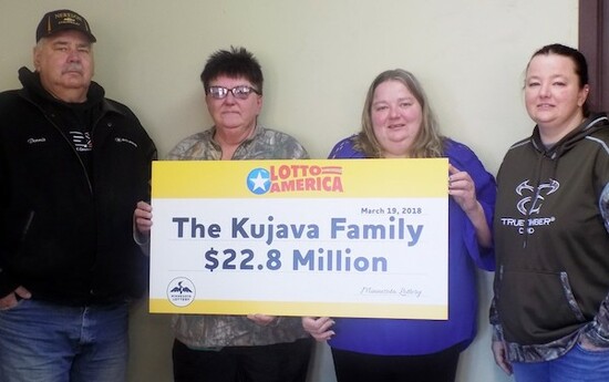 Lotto America Winners Kujava Family