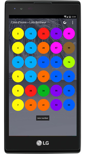 Lotto Lucky Android Screenshot
