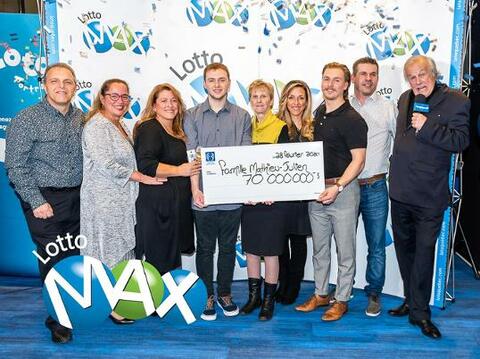 Lotto Max Winner Gregory Mathieu