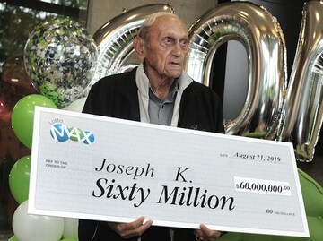 Lotto Max Winner Joe Katalinic