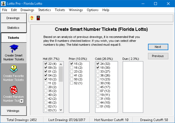 Lotto Pro Screenshot