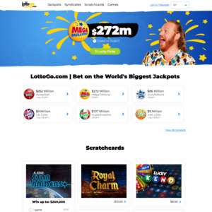 LottoGo.com Homepage